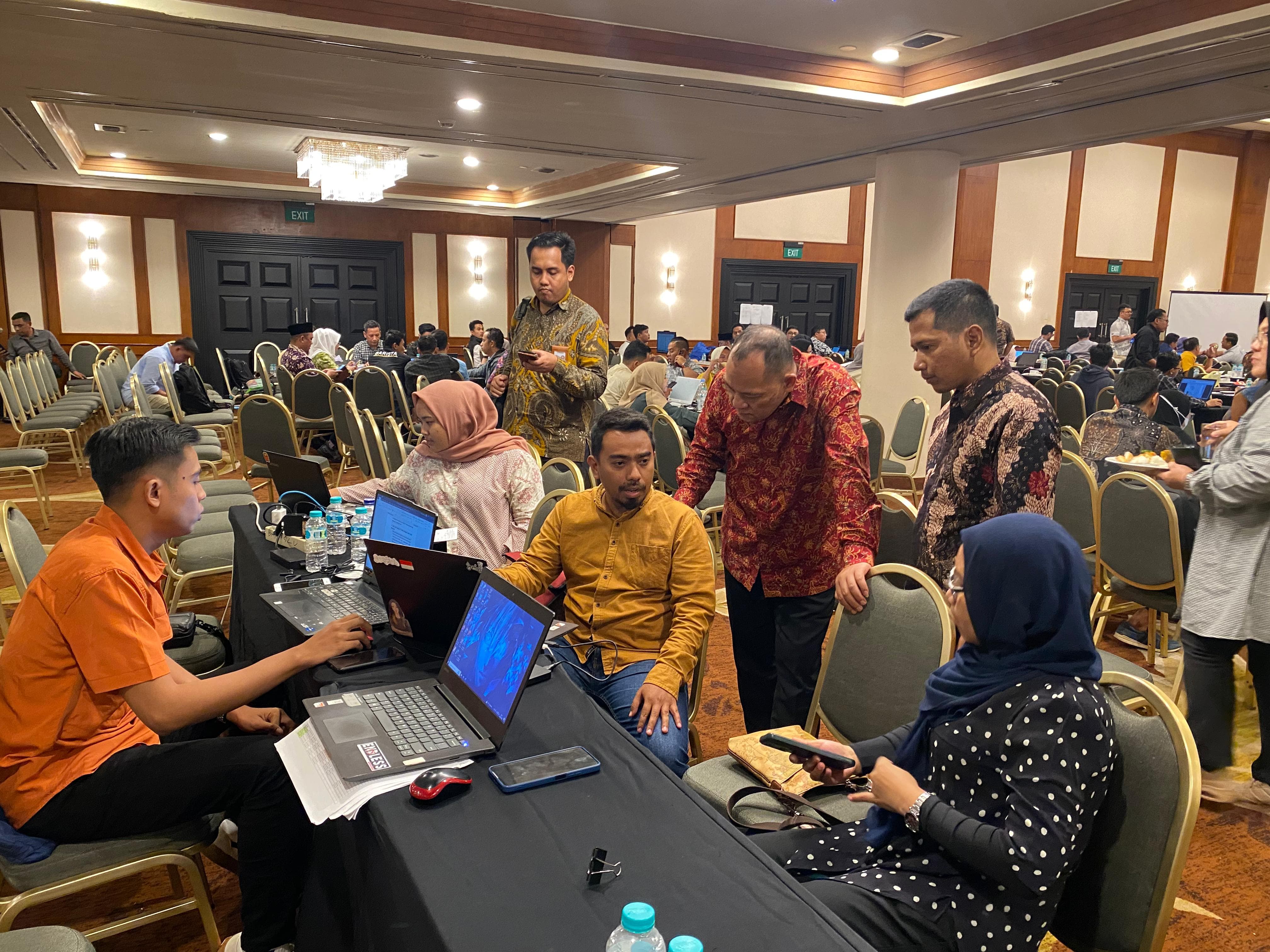 Proses penyusunan keterangan tertulis 