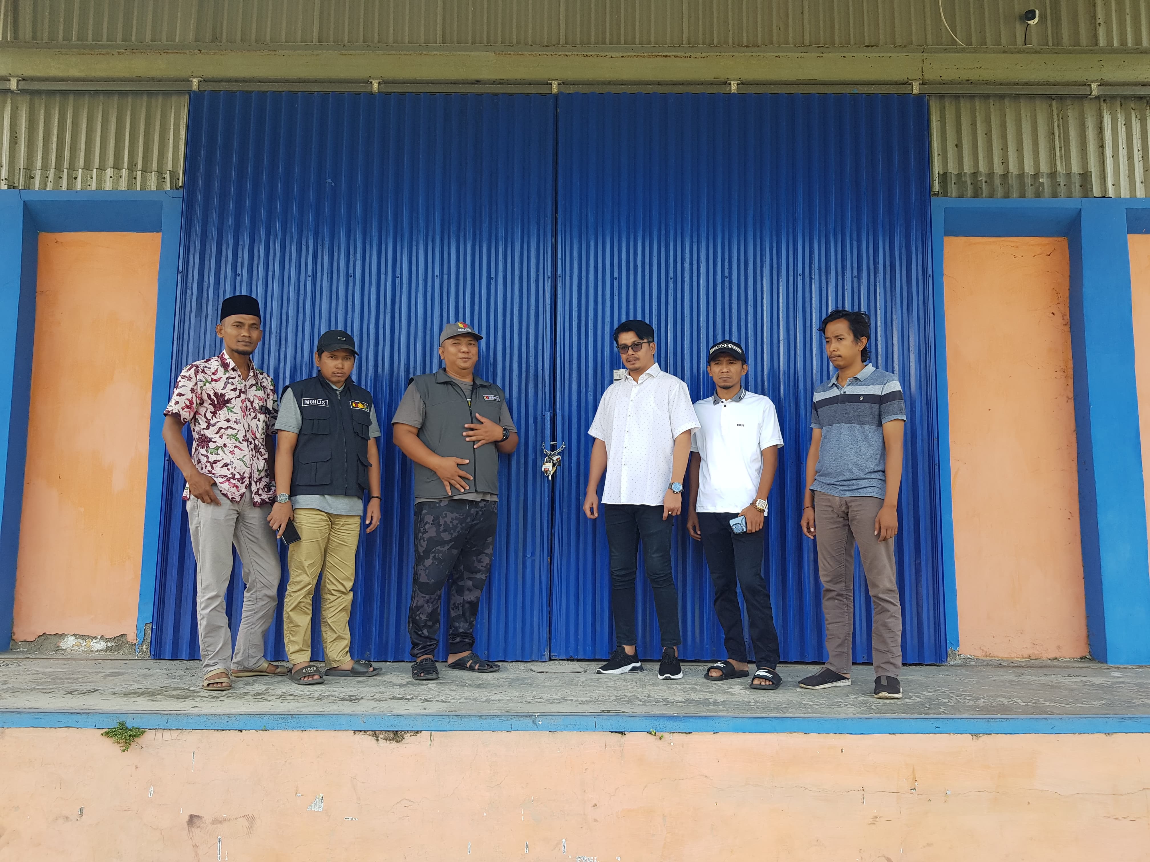 Bawaslu dan KPU Bangkalan mengecek tempat Logistik Pemilu tahun 2024