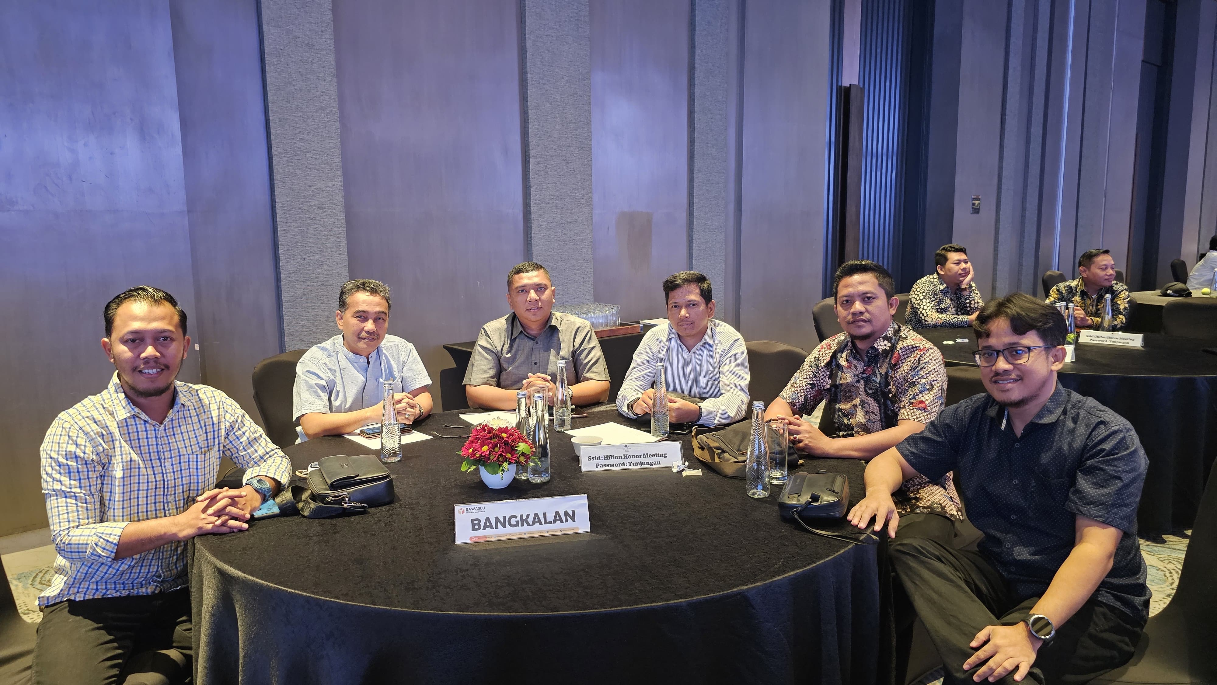 anggota Bawaslu Bangkalan menghadiri rapat pimpian ss-Jawa Timur