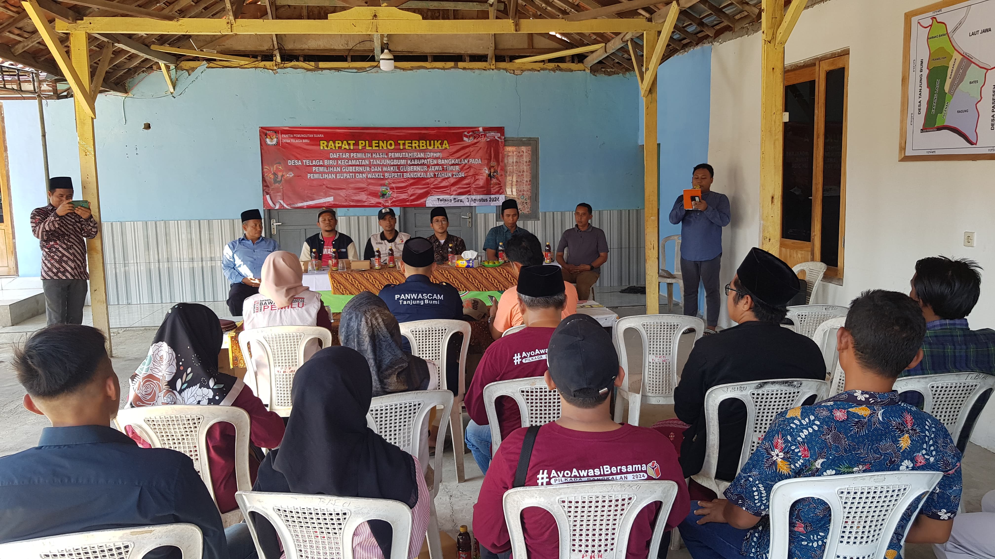 Proses rapat pleno DPHP tingkat Kelurahan/desa