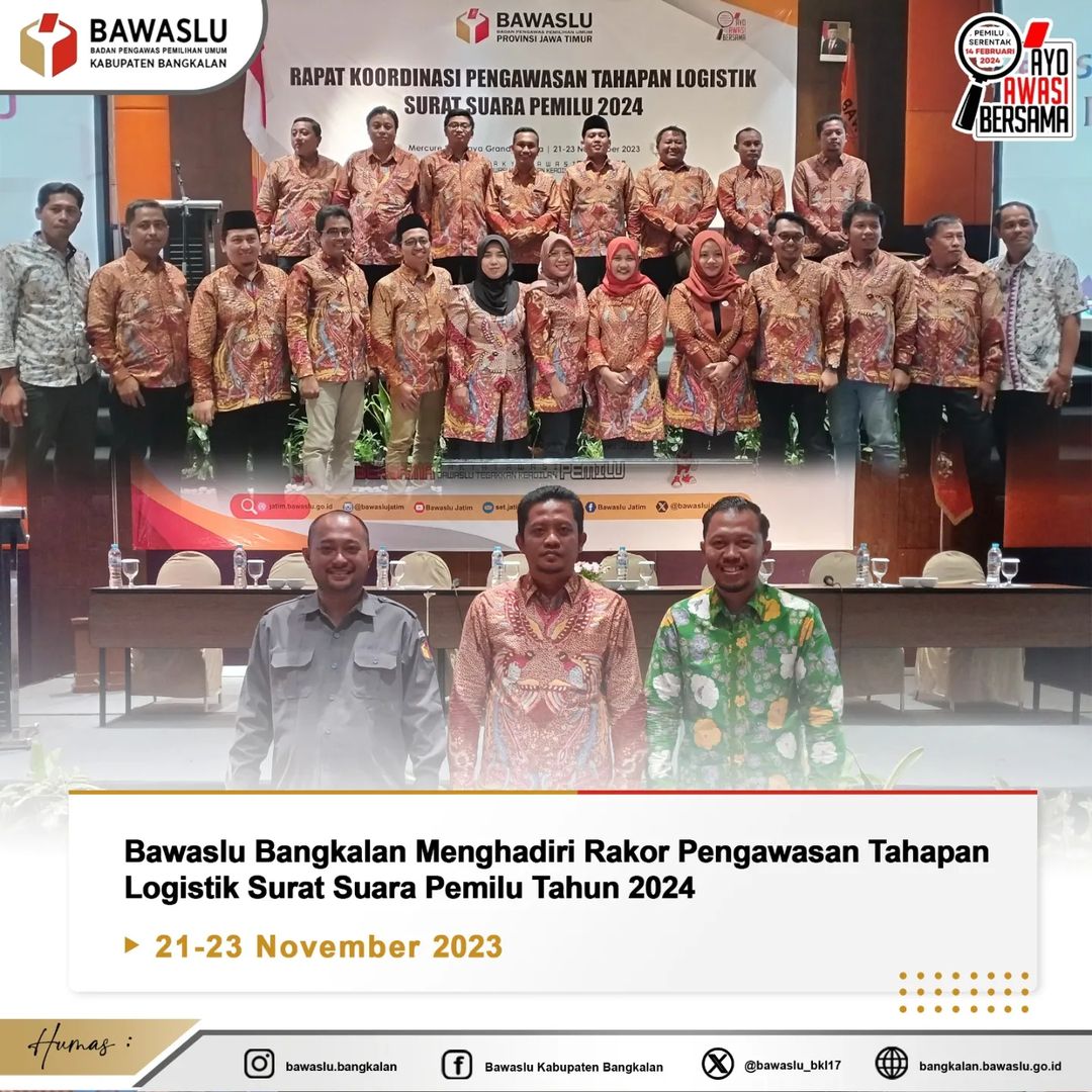 rakor pengawasan logistik