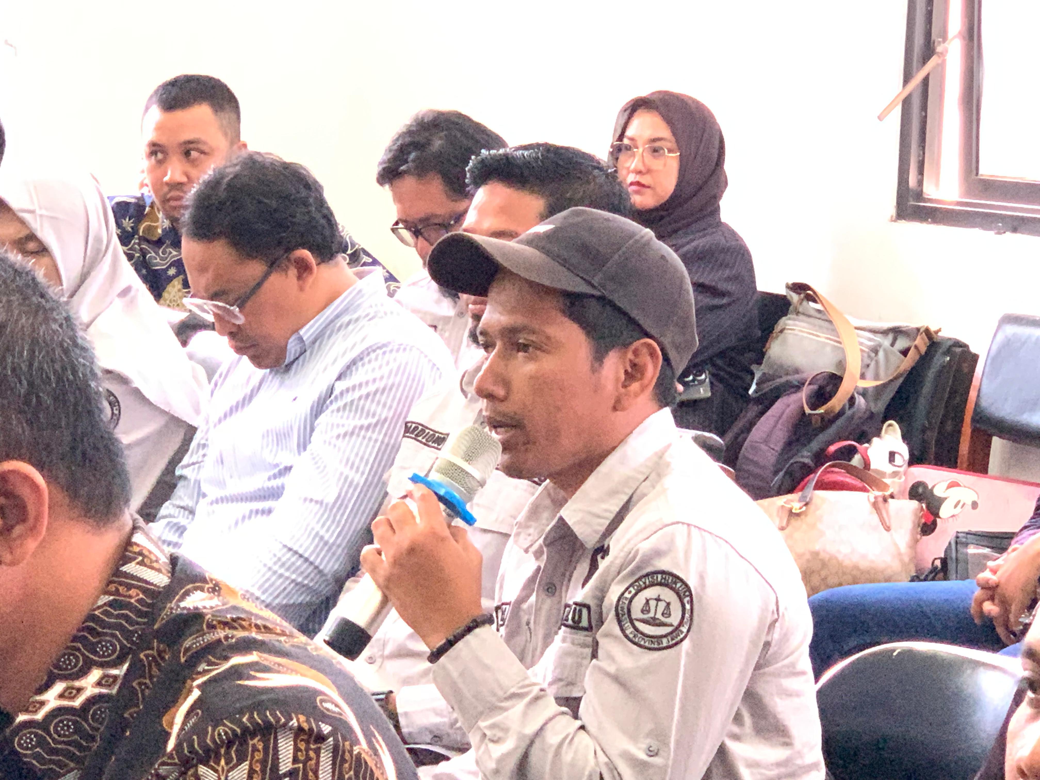 Muhlis saat memaparkan pengalamannya saat PHPU 2024