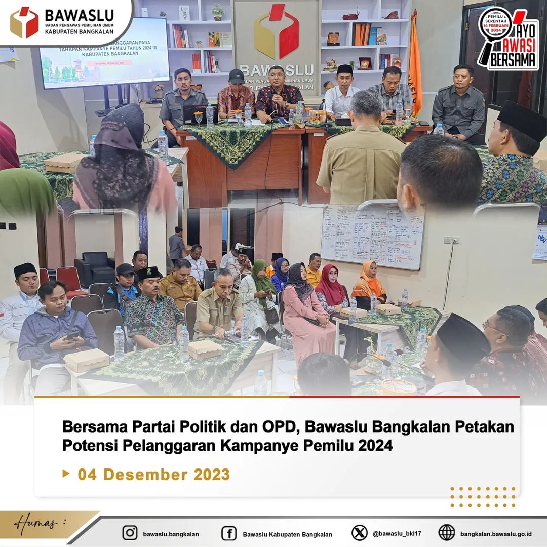 Rapat Koordinasi dengan parpol dan OPD