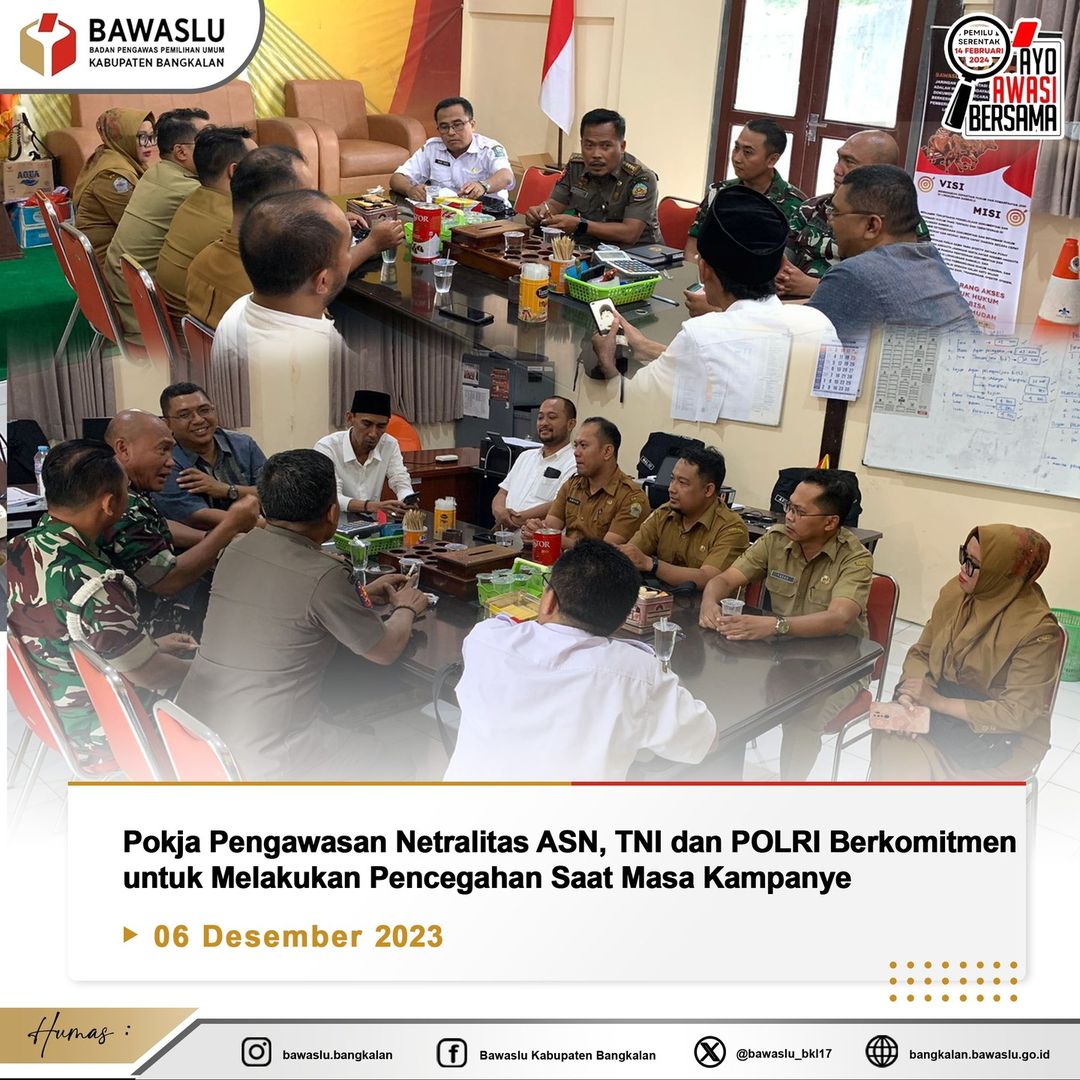 Pokja Netralitas ASN