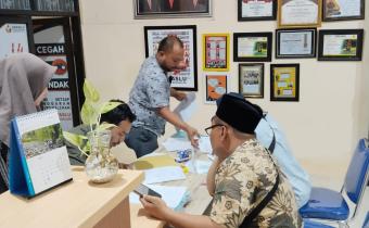 Penerimaan berkas pendaftaran panwaslu kecamatan exsisting pemilu 2024