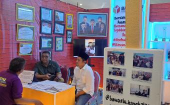 Bawaslu Bangkalan Buka Stand Pendidikan Politik di Expo Pendidikan Bangkalan