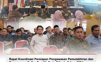 Rakor persiapan penyusunan daftar pemilih