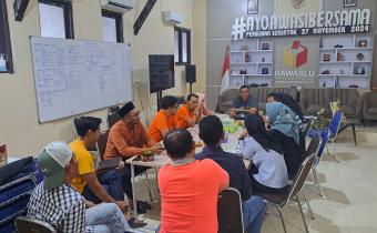 Rapat persiapan pengawasan pleno DPS tingkat Kabupaten
