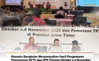 Presentasi hasil pengawasan DPTb dan DPK