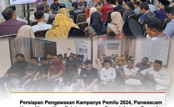 Persiapan pengawasan kampanye